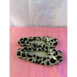 Cheetah ballet slippers large‎ 9